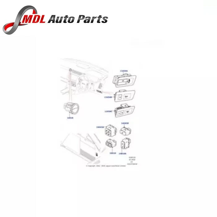 Land Rover Genuine Switch Lr098357 1 Land Rover Genuine Switch LR098357