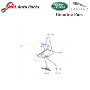 Land Rover Console Overhead Genuine LR100117