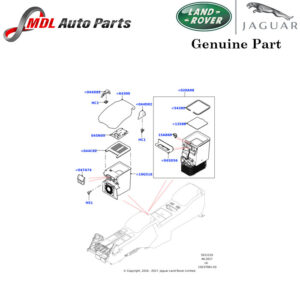 Land Rover Genuine Hinge Console Cover LR100139