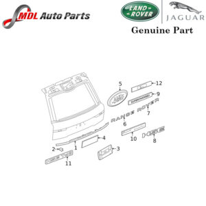 Land Rover Genuine Name Plate LR113642