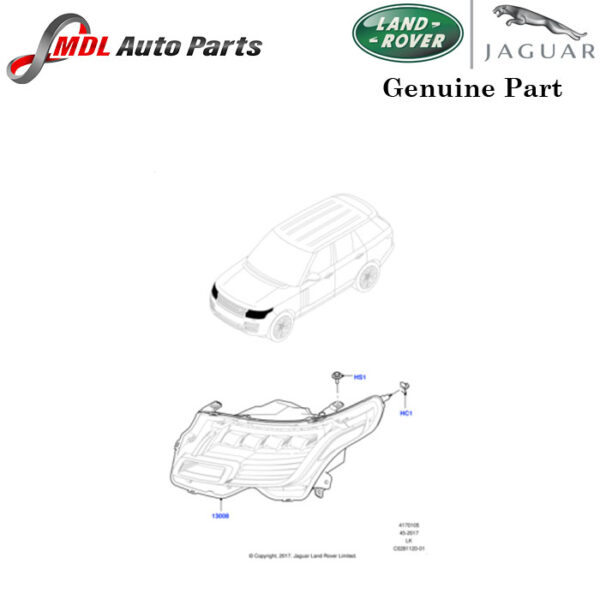 Land Rover Genuine Head Lamp LR116068