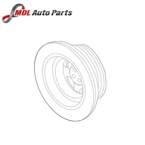 Land Rover Genuine Vibration Damper, Crankshaft Pulley - LR121747
