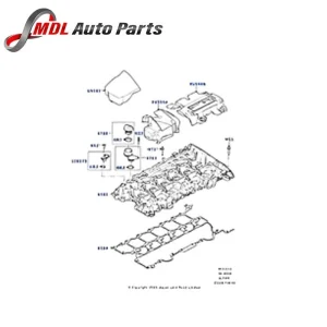 Land Rover Genuine Oil Filler Tube LR121749