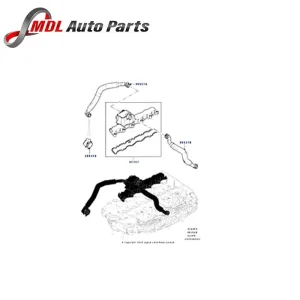 Land Rover Genuine Breather Tube LR121790