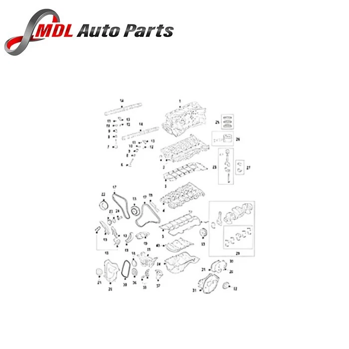 Land Rover Genuine Timing Chain Lr121793 1 Land Rover Genuine Timing Chain LR121793