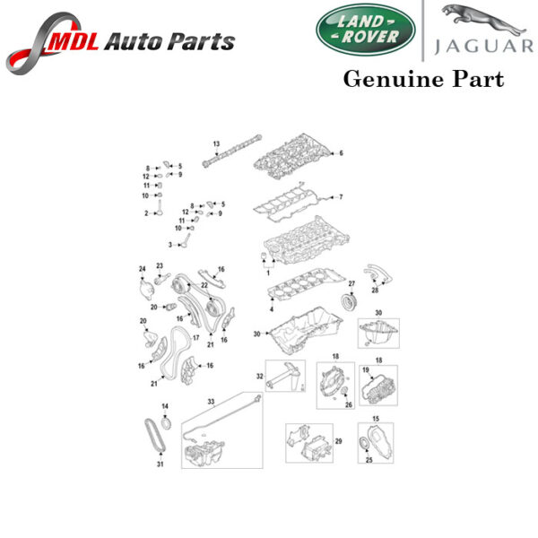 Land Rover Genuine Engine Timing Chain LR121802