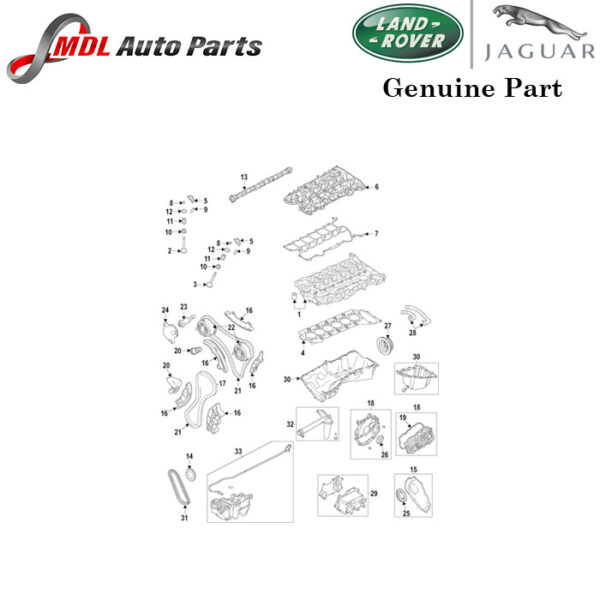 Land Rover Genuine Idler Gear LR121807