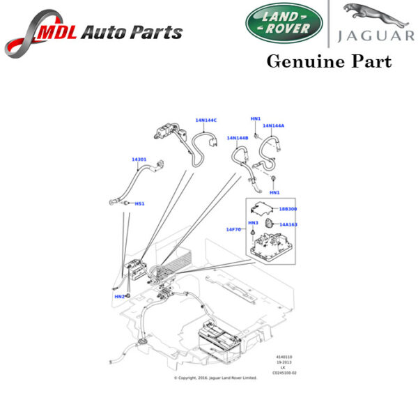 Land Rover Genuine Distribution Box LR125295