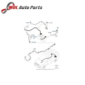 Land Rover Genuine Turbocharger Oil Return Hose Gasket LR125383