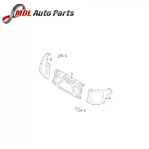 Land Rover Genuine Front Right Radiator LR131285/LR186688