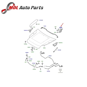 Land Rover Genuine Bonnet Hinge LR131689