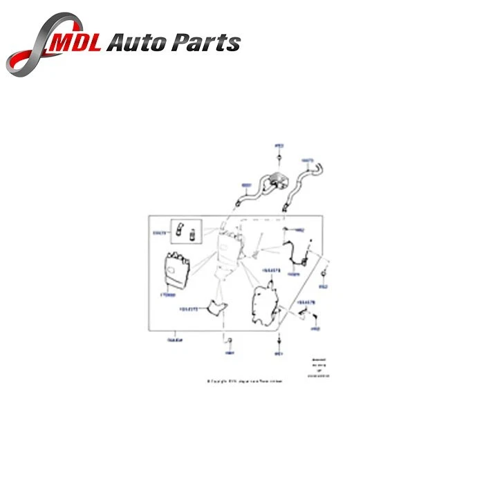 Land Rover Genuine Strap - Earth Lr135852 1 Land Rover Genuine Strap - Earth LR135852