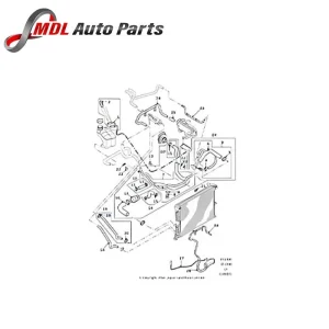 Eurospares Heater Hose PEH101680