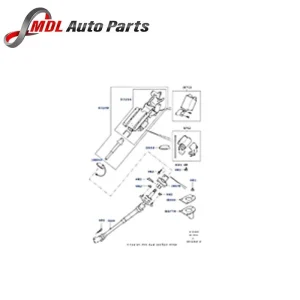 Land Rover Genuine Steering Column Shaft QLD000010