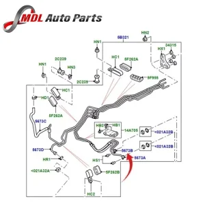 Land Rover Genuine Front Pipe RQB500382