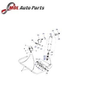 Land Rover Genuine Shock Absorber STC242