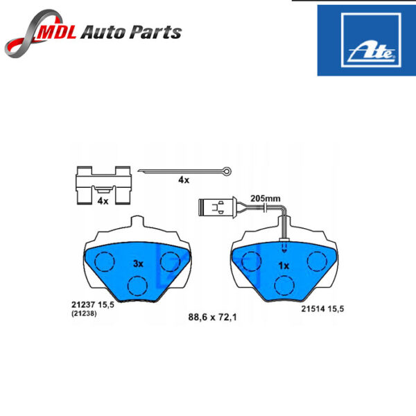 Ate Brake Pads STC9189