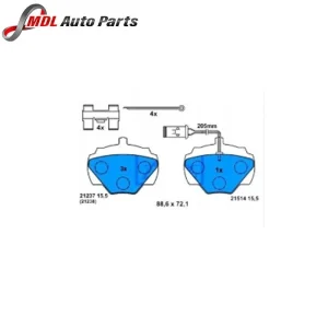 Ate Brake Pads STC9189
