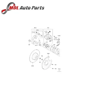 Land Rover Genuine Brake Caliper Pin Bush SZV000010