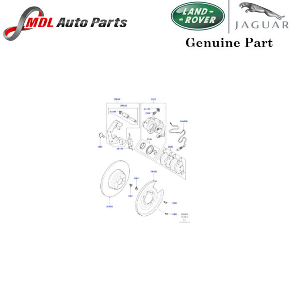 Land Rover Genuine Brake Caliper Pin Bush SZV000010