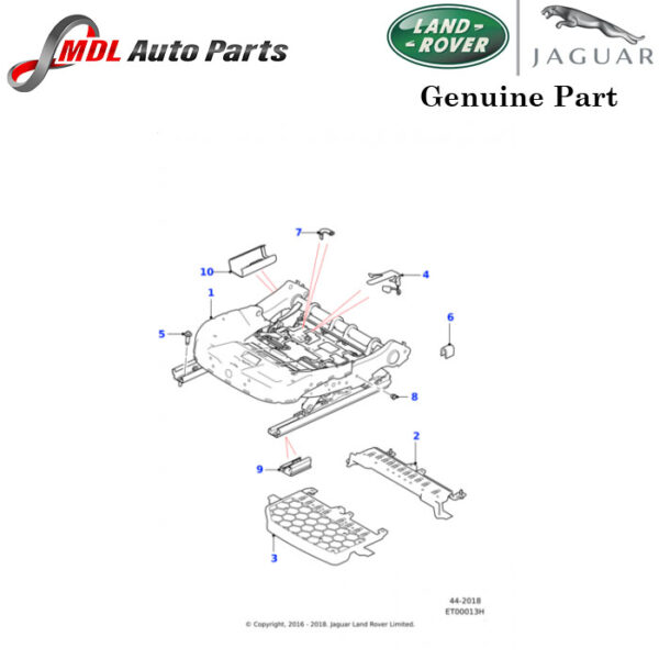 Land Rover Genuine Seatbelt screw T2H20142