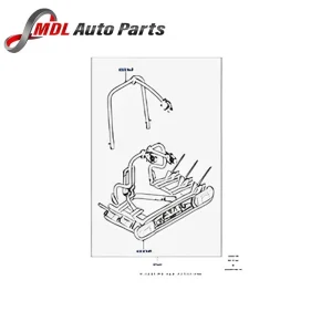 Land Rover Genuine Kit - Bicycle Mounting VPLER0175