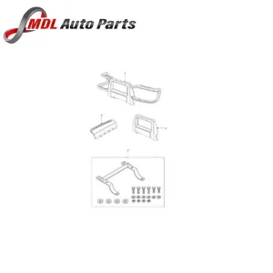 Land Rover Genuine Frame Bar Center VUB500480