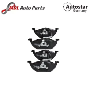 Autostar Germany BRAKE PAD FRONT For AUDI A3 A2 Volkswagen Golf Polo Caddy III Jetta Beetle 1J0698151G
