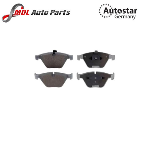 Autostar Germany BRAKE PAD FRT E82/ E90/ E92/ E93/ E60/ E61/ E63/ E64/ E65/ E66/ E67 34116763089