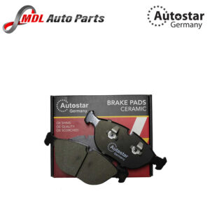 AutoStar Germany BRAKE PAD SET CERAMICS For Mercedes Benz W210, W220, W202, AMG & 4MATIC 34209120