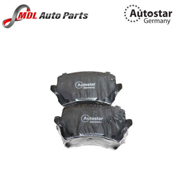 AutoStar Germany BRAKE PAD SET For AUDI A4 A3 A6 TT Q3 Touran I Golf Caddy III 3AA698451