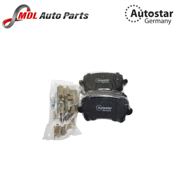 AutoStar Germany BRAKE PAD CERAMICS For AUDI A4 A3 A6 TT Q3 Touran I Golf Caddy III 3AA698451A