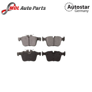 Autostar Germany Brake Pads Set fits MERCEDES C220 S205, W205 2.2D Rear 14 to 18 NK 0004208200