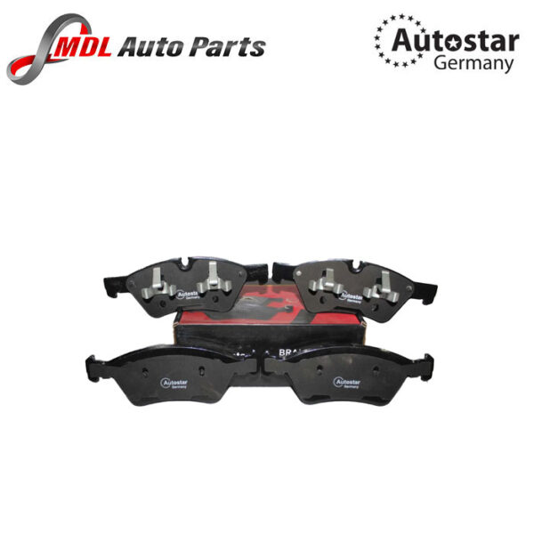 AutoStar Germany DRIER Front Brake Pad Set Fits 44204020