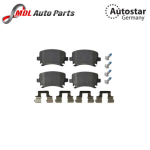 Autostar Germany BRAKE PAD SET For AUDI A4 A6 A8 Volkswagen Multivan Transporter T5 T6 4B3698451A