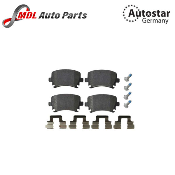 Autostar Germany BRAKE PAD SET For AUDI A4 A6 A8 Volkswagen Multivan Transporter T5 T6 4B3698451A