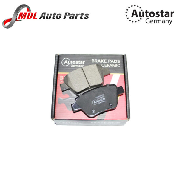 AutoStar Germany BRAKE PAD CERAMICS For AUDI A3 A1 Hatchback,A3 A1 Sportback 5K0698451