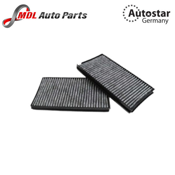 Autostar Germany BMW CABIN FILTER E60/ E61/ E63/ E64 (ACTIVE CARBON 2PCS (SET) 64316935823