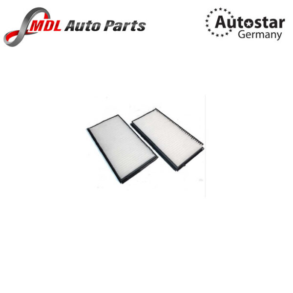 Autostar Germany CABIN FILTER SET ACTIVE CARBON SET For BMW 64318379958