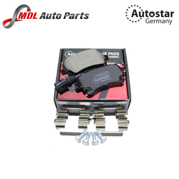 Autostar Germany DISK BRAKE PAD CERAMICS For AUDI A4 A8 A6 Transporter T5 T6, Multivan T5 7E0698451B