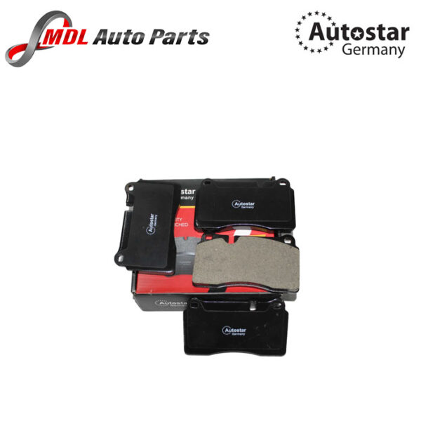 AutoStar Germany DISK BRAKE PAD SET CERAMIC For AUDI A3 TT Volkswagen Touareg I II III 7L6698151J