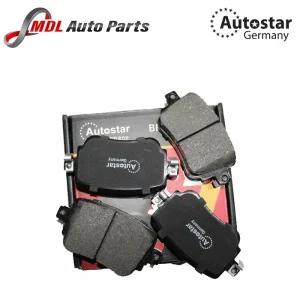 Autostar Germany BRAKE PAD SET CERAMICS For AUDI A1 Q3 Volkswagen Polo Golf Passat Caddy Sharan 7N0698451A