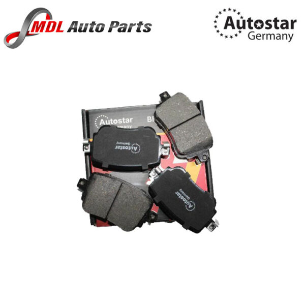 Autostar Germany BRAKE PAD SET CERAMICS For AUDI A1 Q3 Volkswagen Polo Golf Passat Caddy Sharan 7N0698451A