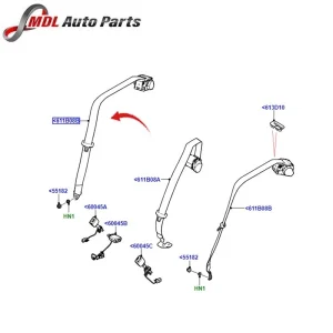 Land Rover Genuine Side Module - LR179600
