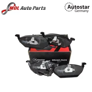 Autostar Germany BRAKE PAD FRONT CERAMICS For AUDI A3 A2 Volkswagen Golf Polo Caddy III Jetta Beetle 1J0698151F