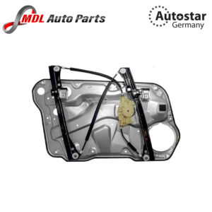 Autostar Germany WINDOW REGULATOR FRONT W/O MOTOR W PANEL For Volkswagen 1J4837462B