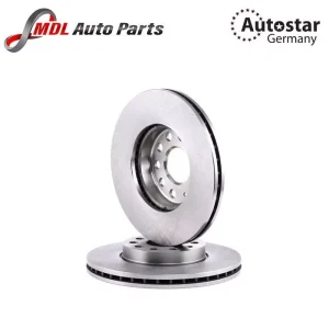 Autostar Germany BRAKE DISC Front Axle For AUDI A3 CADDY III IV 1K0615301K