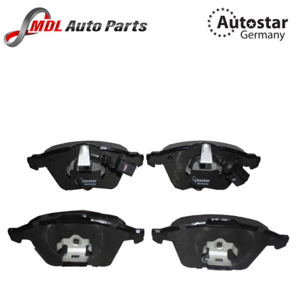 AutoStar Germany BRAKE PAD CERAMICS For AUDI A3 TT Volkswagen Golf IV V VI Golf Plus Passat B6 1K0698151B