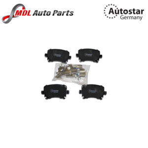 AutoStar Germany BRAKE PAD SET For AUDI A3 A4A6 TT Q3, Golf V VI VII Passat B6 1K0698451D