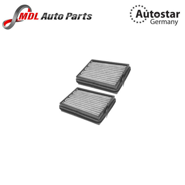 AutoStar Germany CABIN AIR FILTER SET For Mercedes Benz W203 2038300518